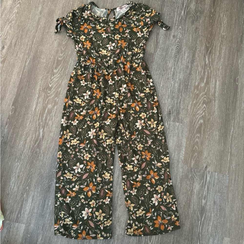 Girls jumpsuit with jacket